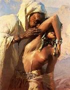 unknow artist, Arab or Arabic people and life. Orientalism oil paintings  477